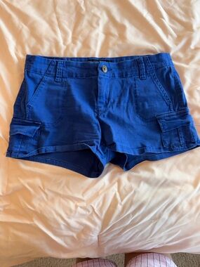 Guess Royal Blue Women's Cargo Shorts